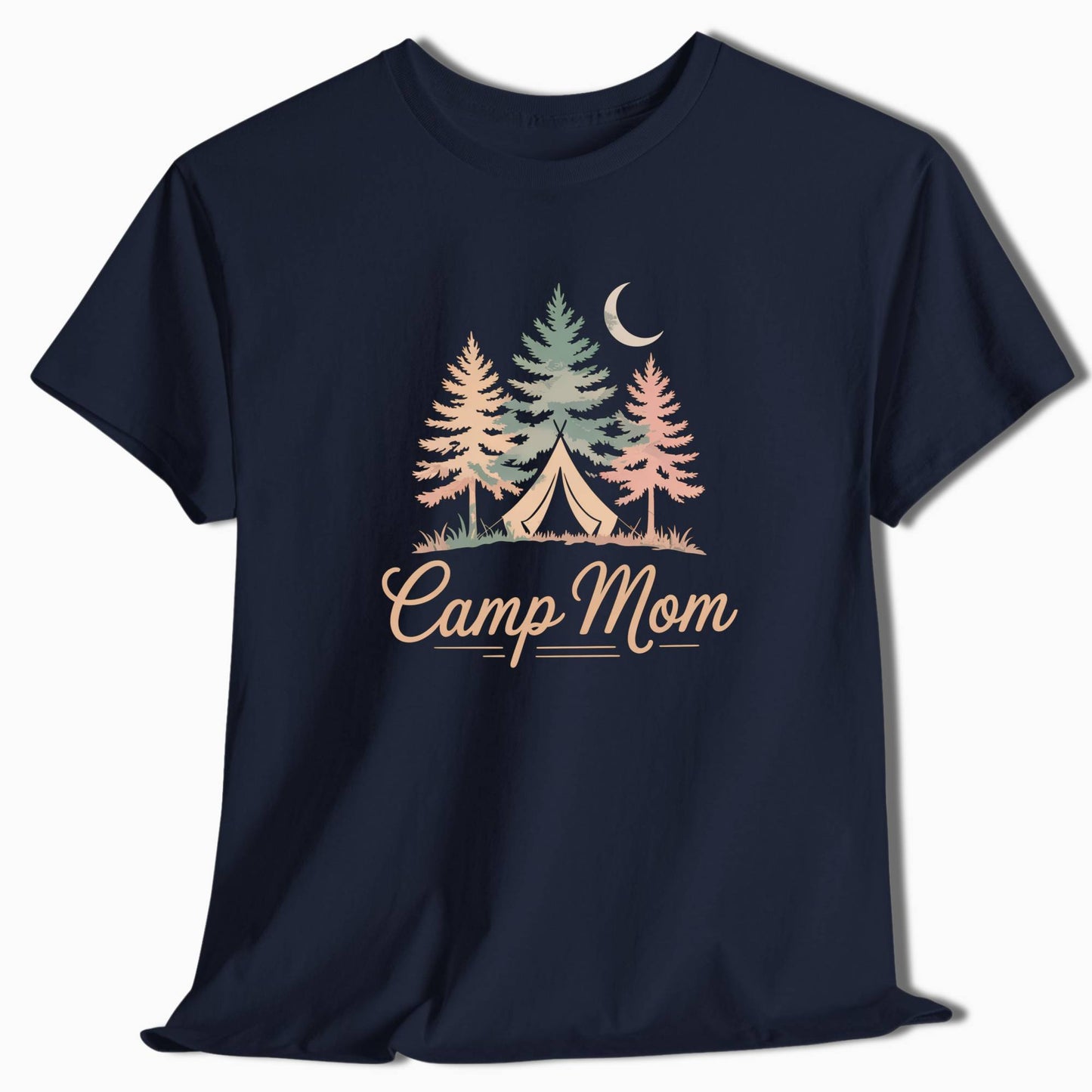 Camping T-Shirt Camp Mom - t163a25
