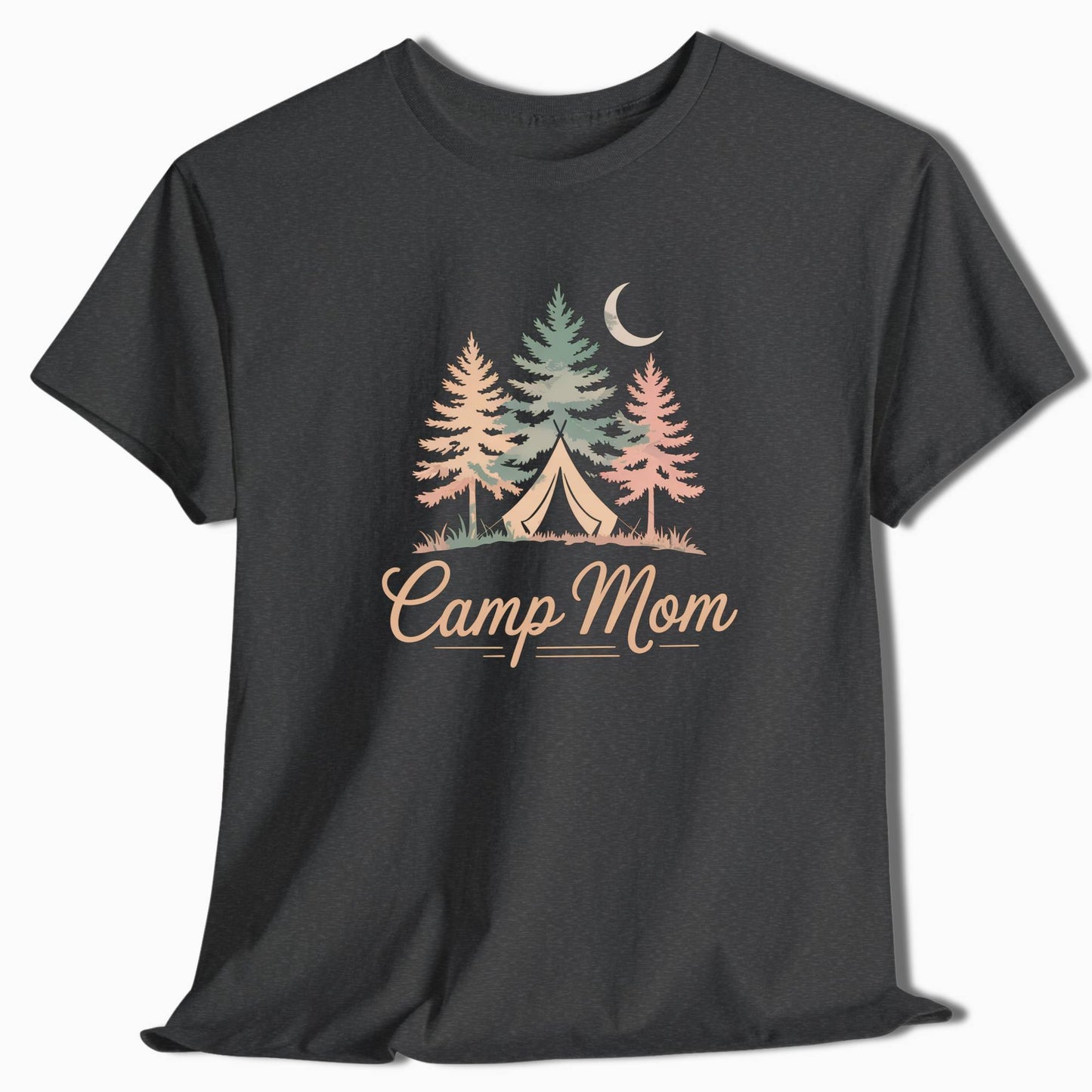 Camping T-Shirt Camp Mom - t163a25