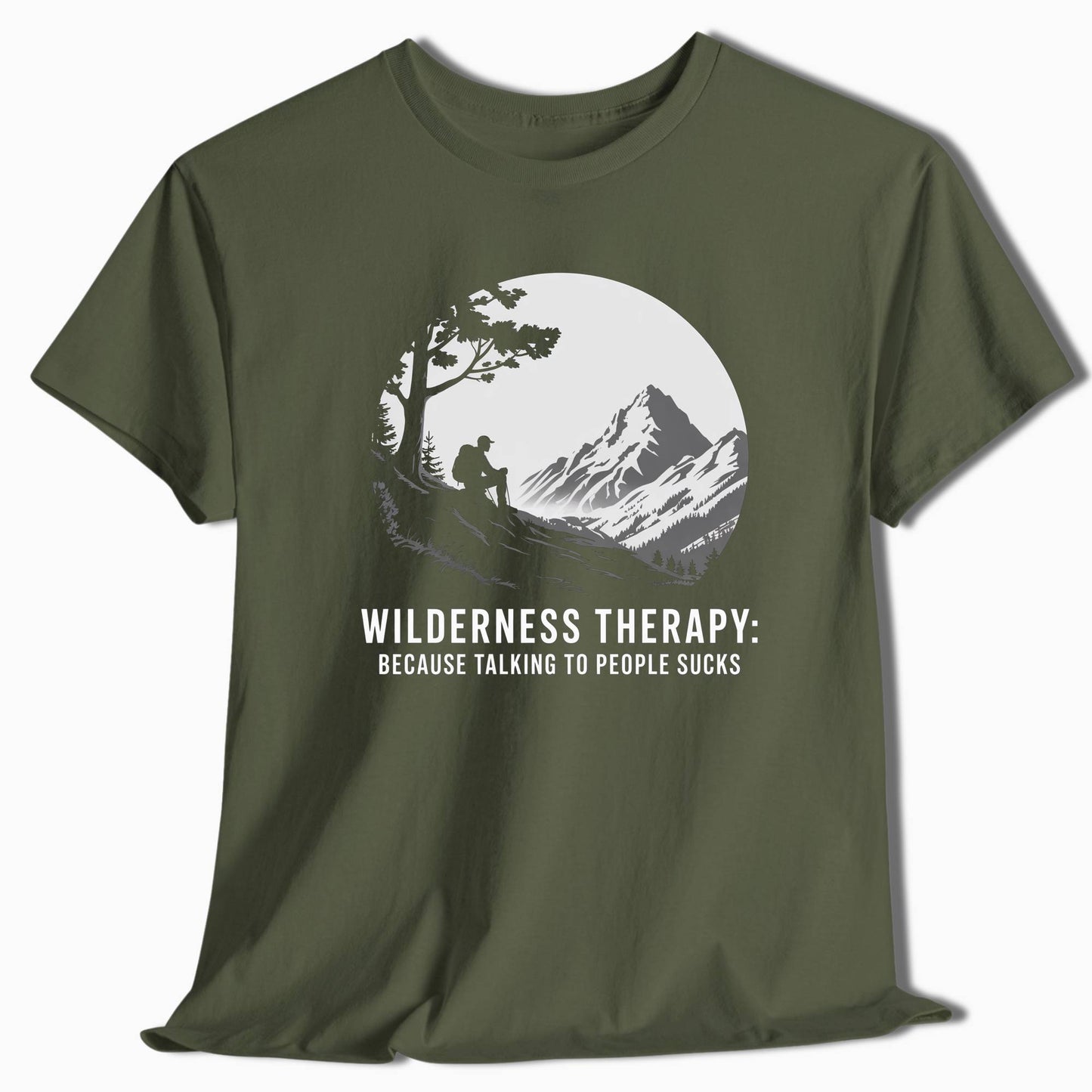 Nature T-Shirt Wilderness Therapy - t164a25