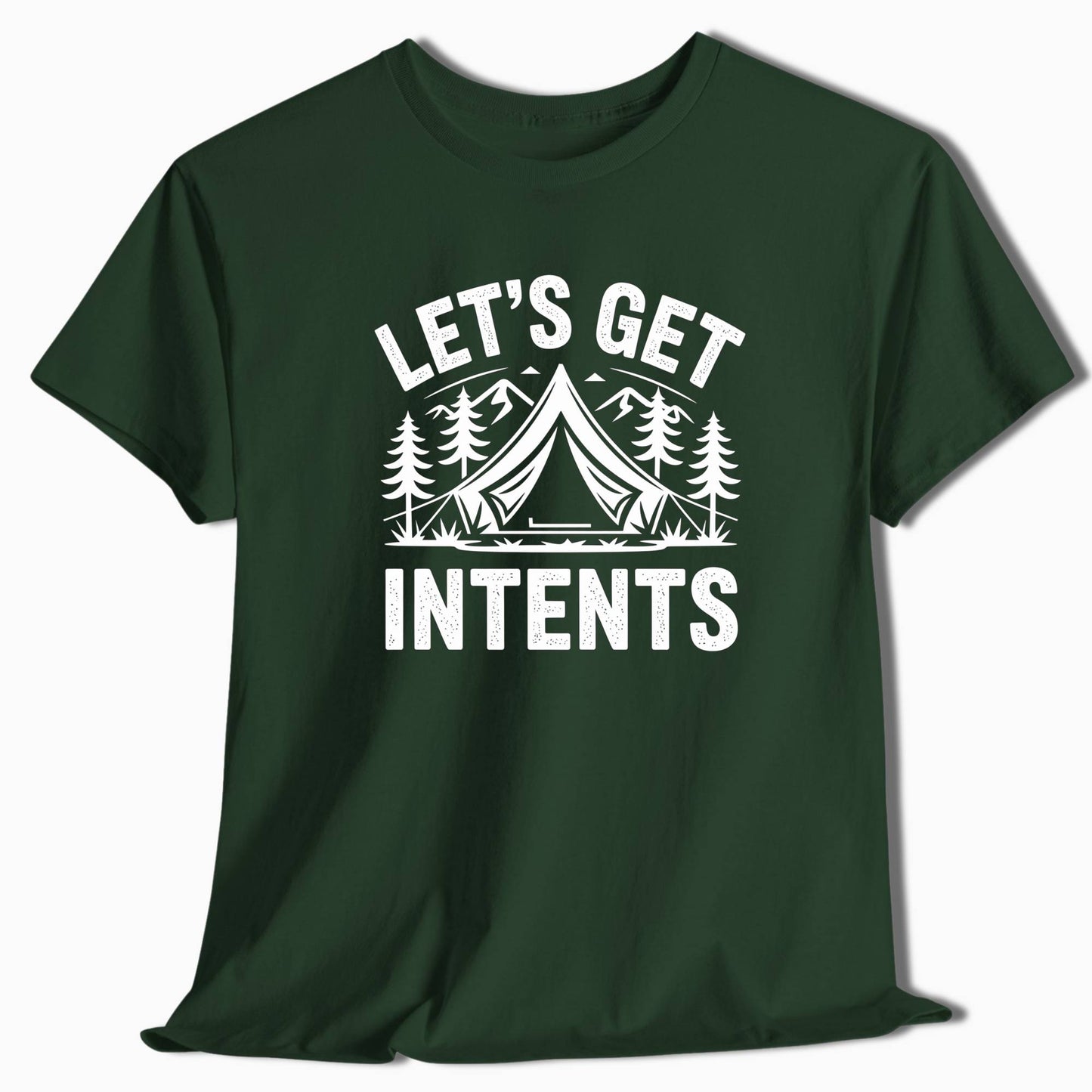 Camping T-Shirt Let's Get Intents - t171a25