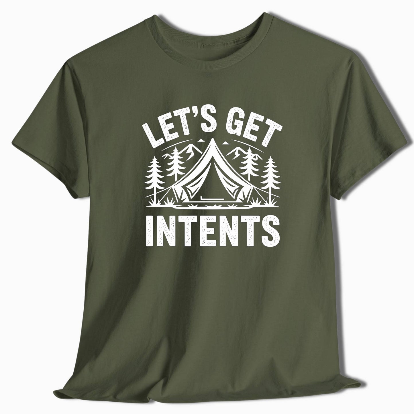 Camping T-Shirt Let's Get Intents - t171a25