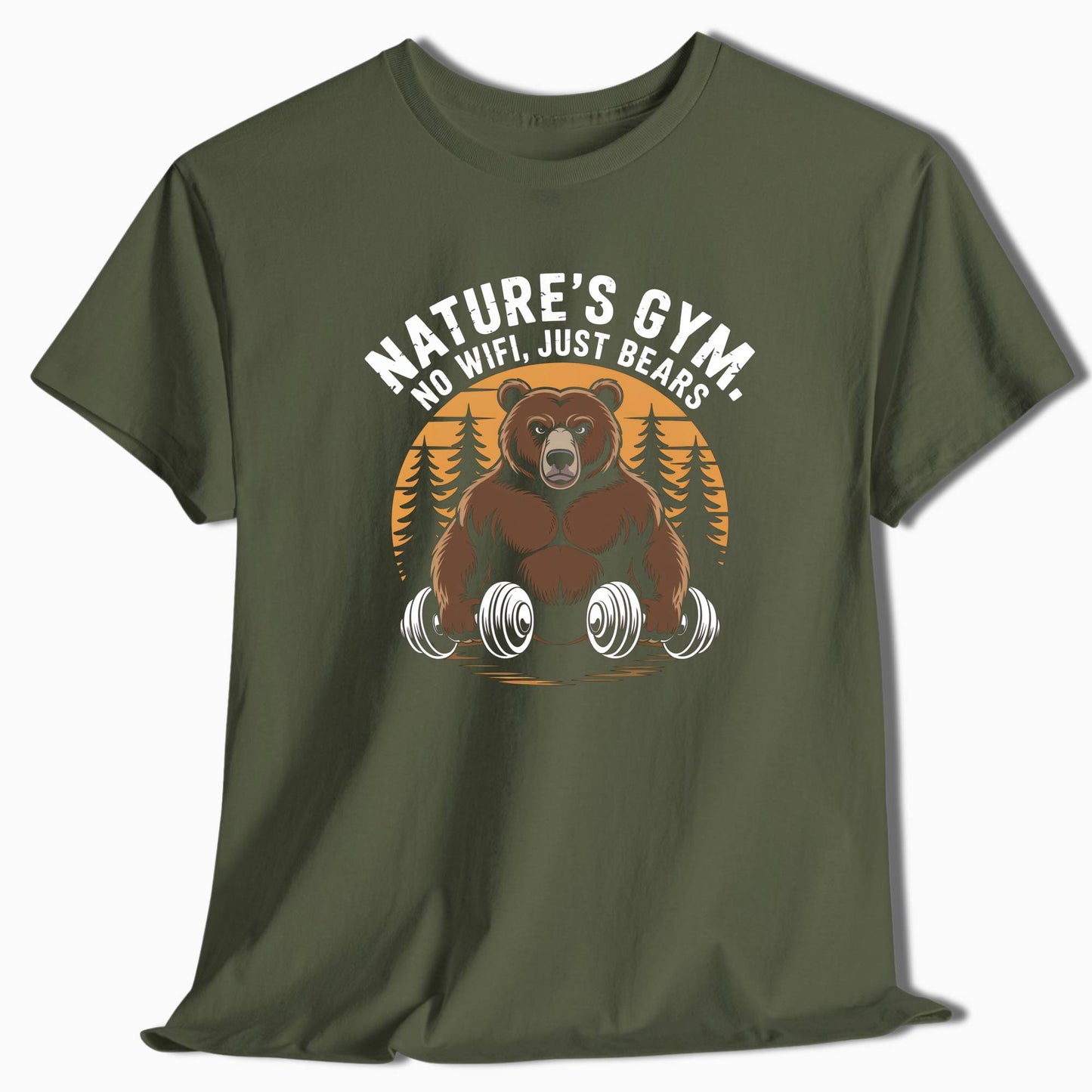 Hiking T-Shirt Nature's Gym - t173a25