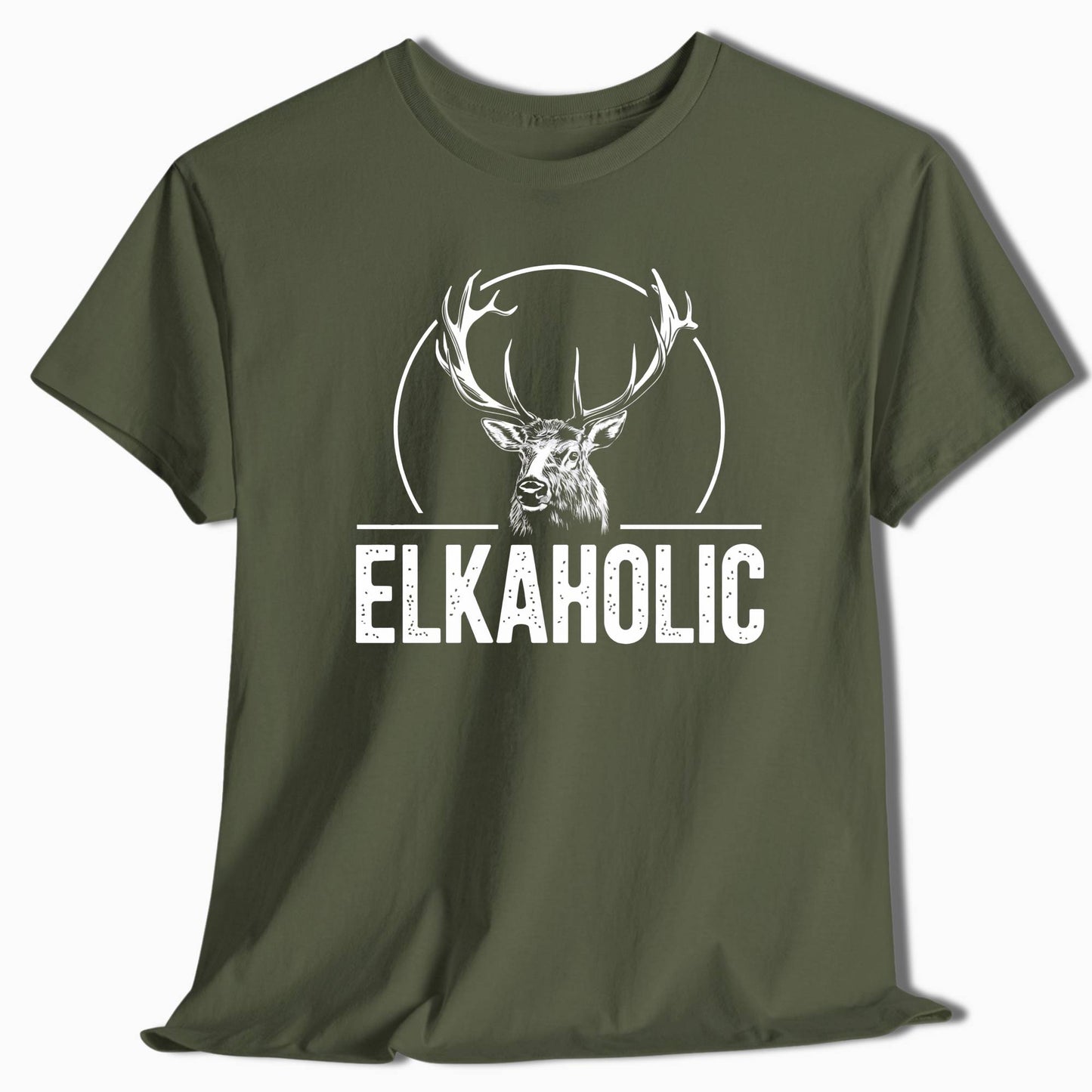 Funny Elk Hunting Shirt - ElkaHolic - t17a25