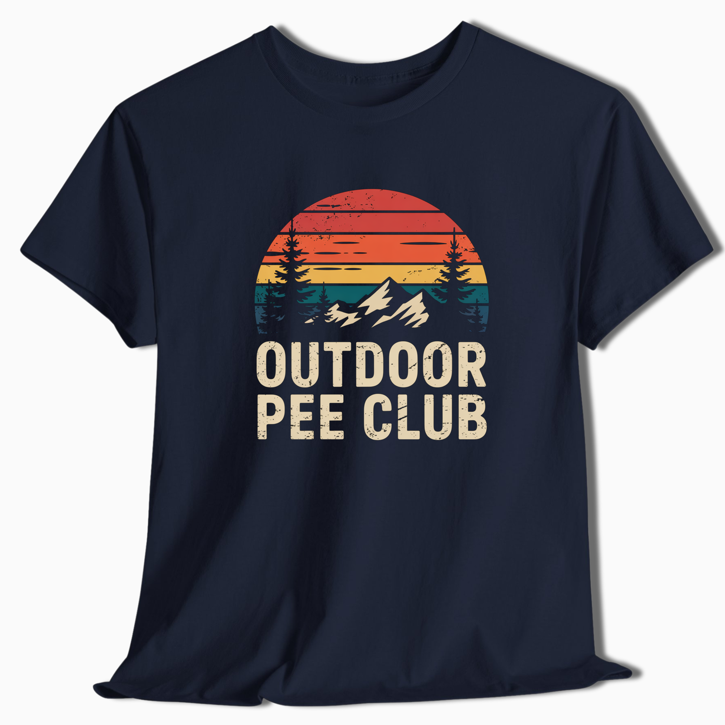 Outdoor Pee Club - T-Shirt - t183a25