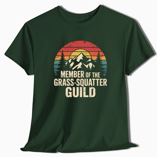 Member Of The Grass-Squater Guild - T-Shirt - t187a25
