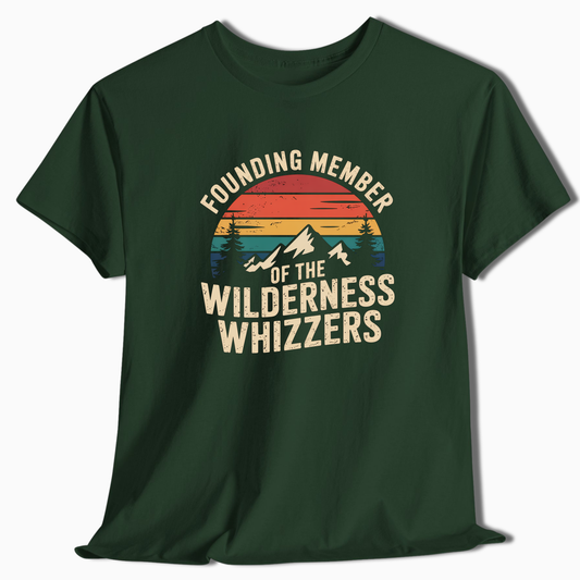 Founding Member Of The Wilderness Whizzers - T-Shirt - t188a25