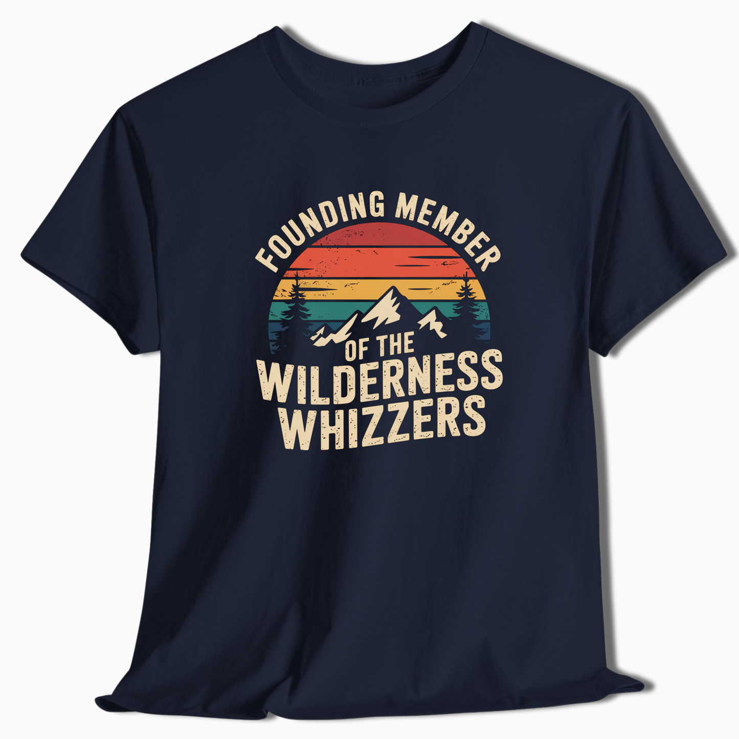 Founding Member Of The Wilderness Whizzers - T-Shirt - t188a25