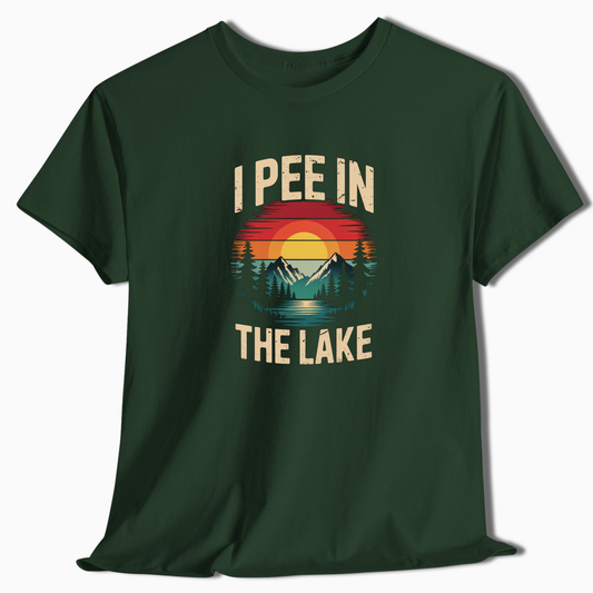 I Pee In The Lake - T-Shirt - t189a25