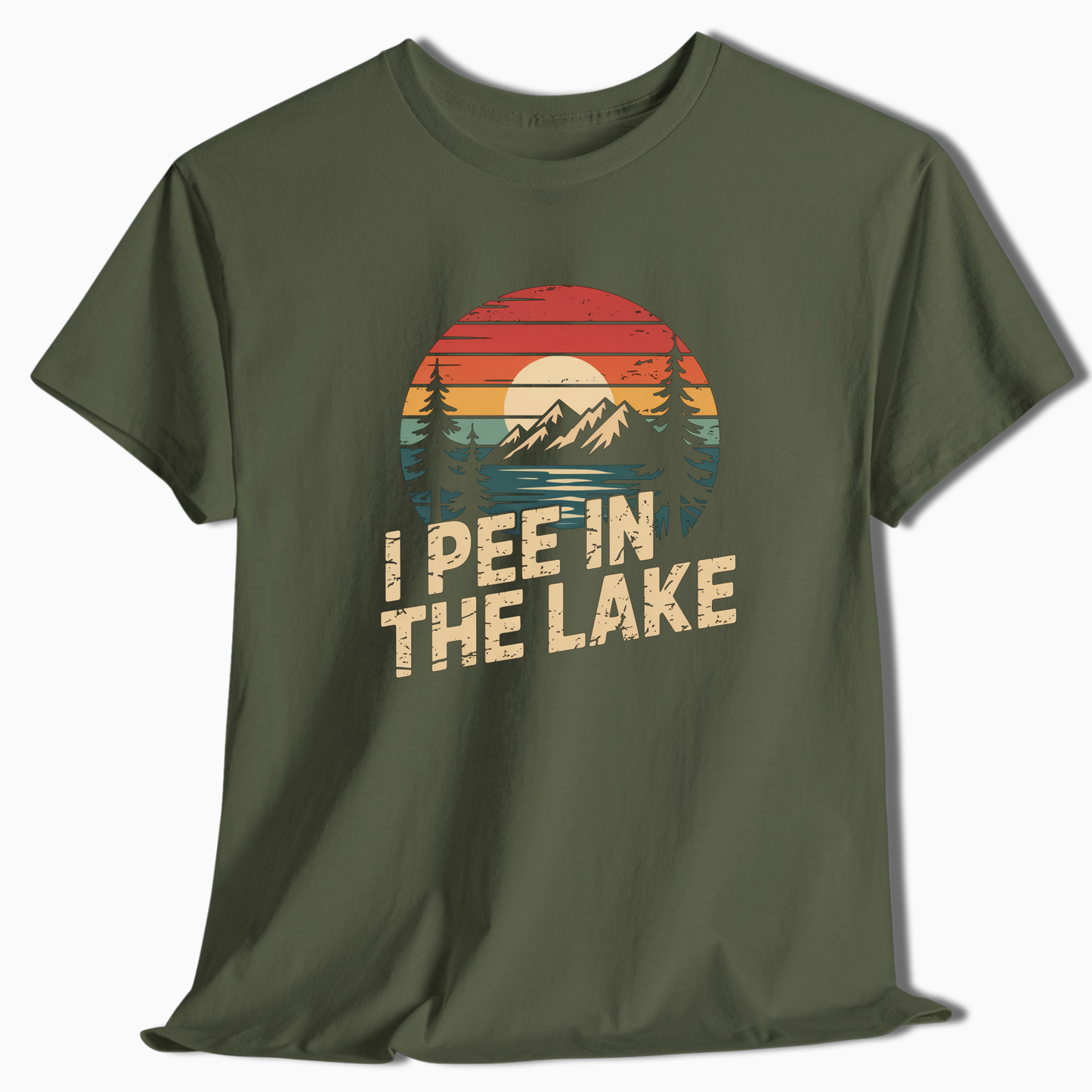 I Pee In The Lake - T-Shirt - t191a25
