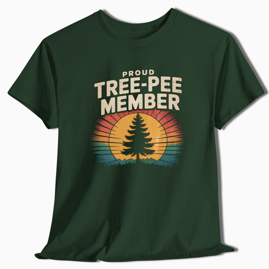 Proud Tree-Pee Member - T-Shirt - t196a25