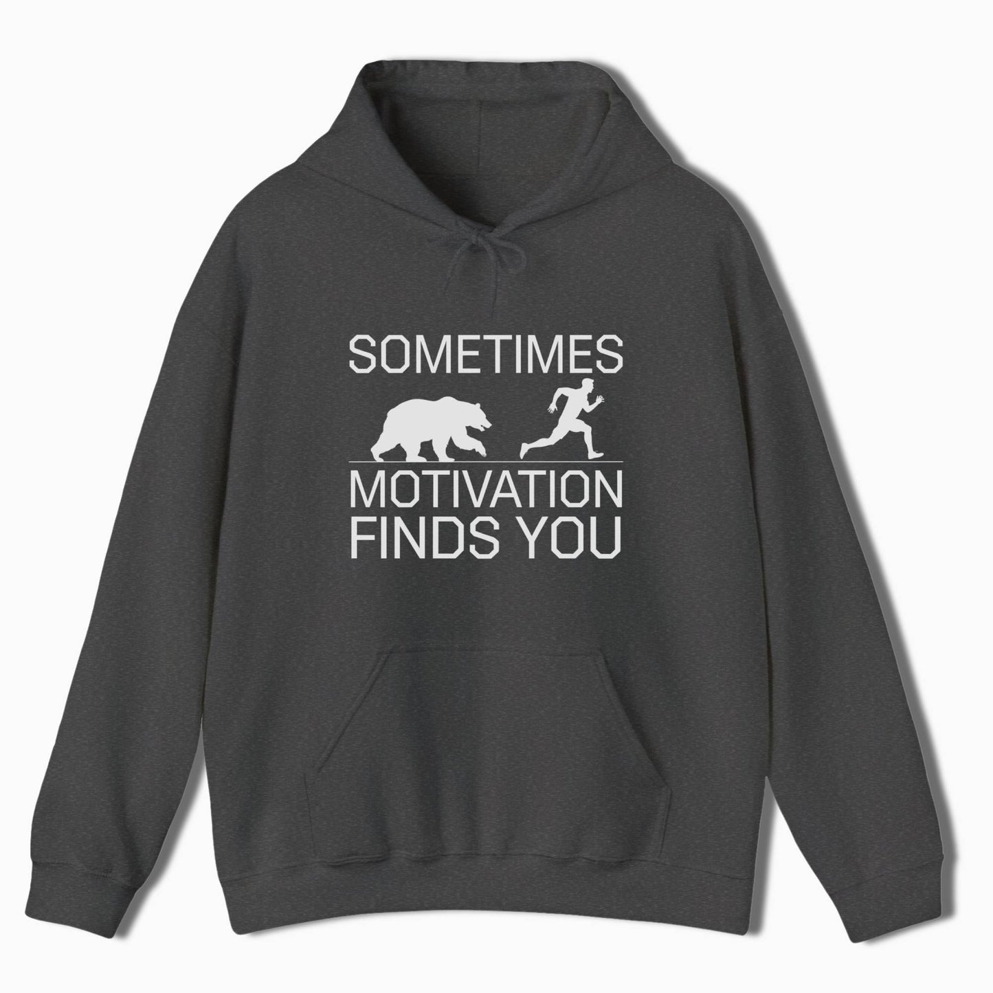 Hiking Hoodie Motivation Finds You - t1a25