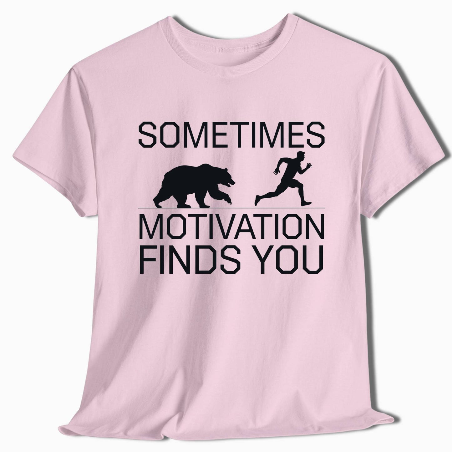 Hiking T-Shirt Motivation Finds You - t1a25