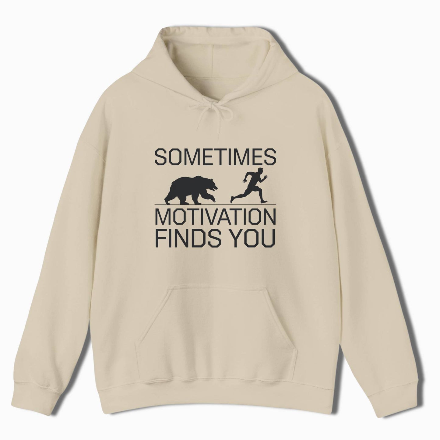 Hiking Hoodie Motivation Finds You - t1a25