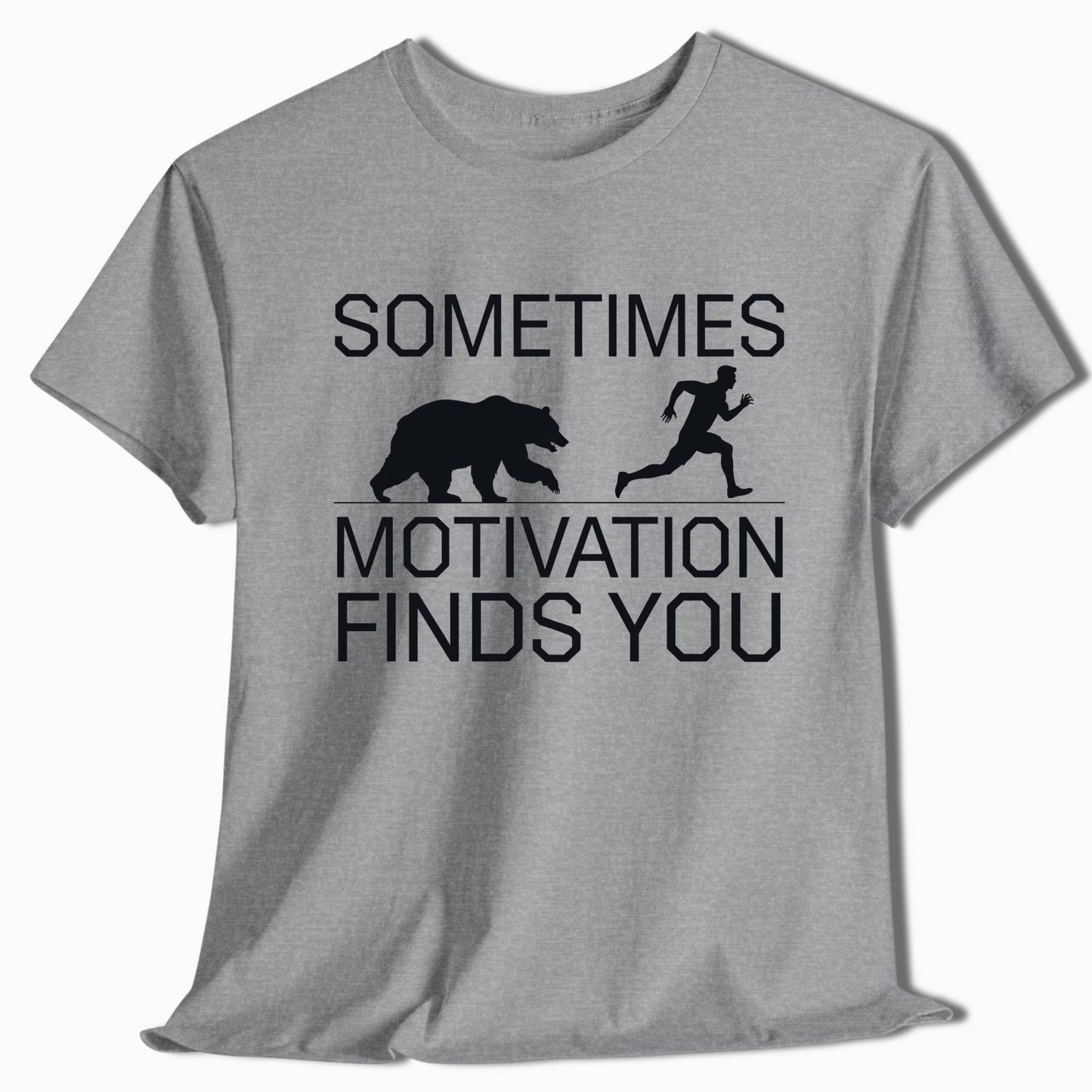 Hiking T-Shirt Motivation Finds You - t1a25