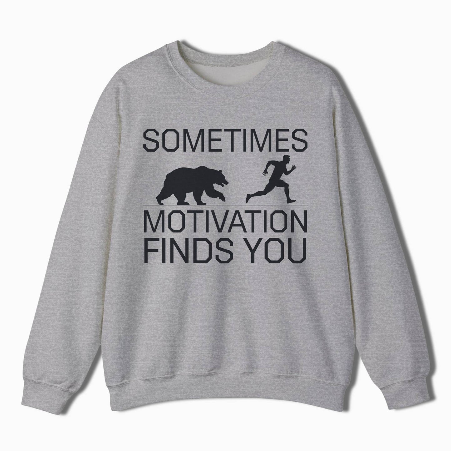 Hiking Sweater Motivation Finds You - t1a25