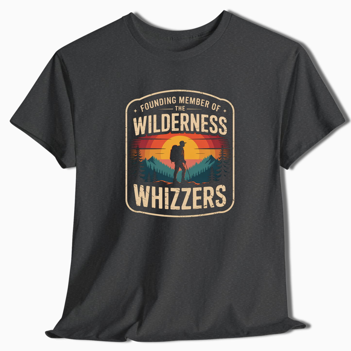 Founding Member Of The Wilderness Whizzers T-Shirt - t201a25