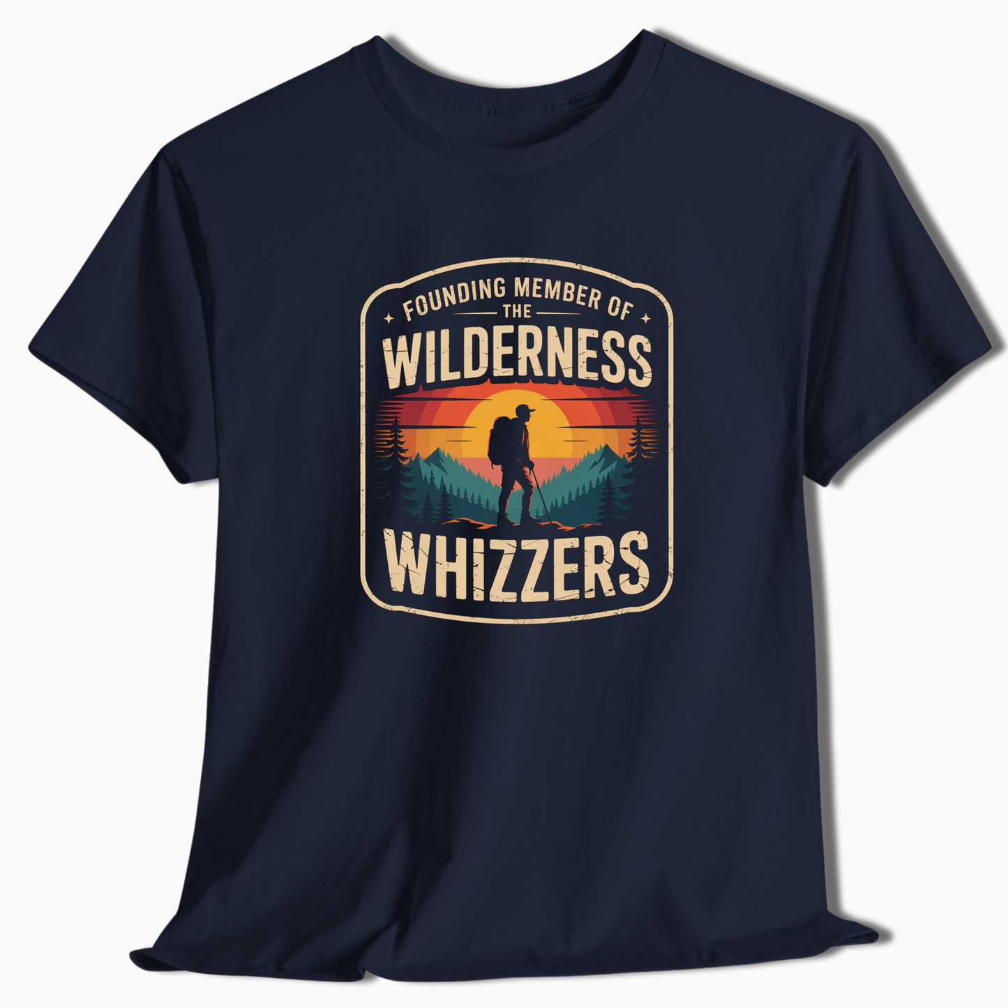 Founding Member Of The Wilderness Whizzers T-Shirt - t201a25