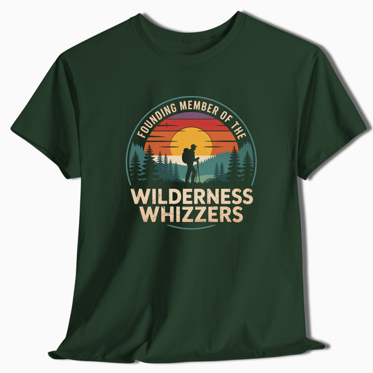 Founding Member Of The Wilderness Whizzers T-Shirt - t202a25