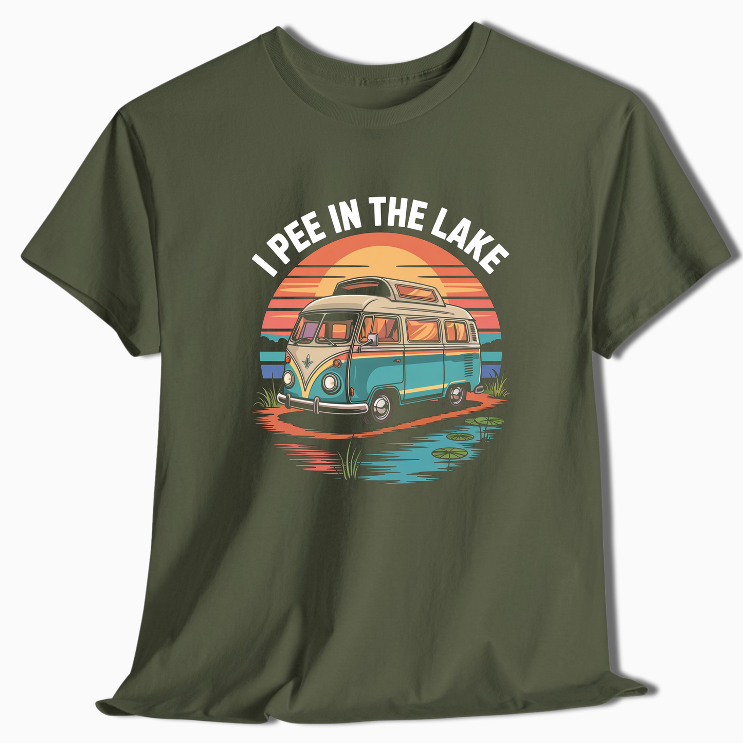 Funny I Pee in the Lake T-Shirt - t206a25