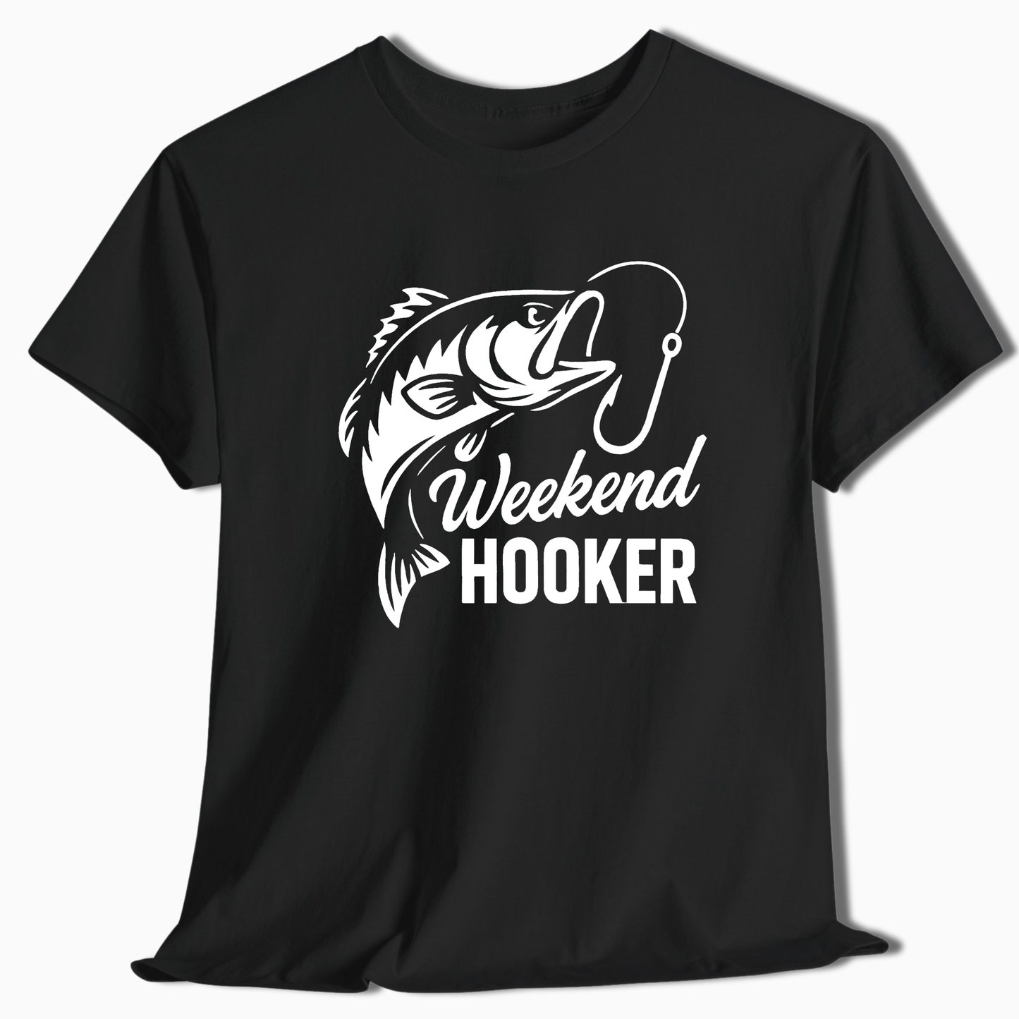 Weekend Hooker Fishing T-Shirt - t208a25