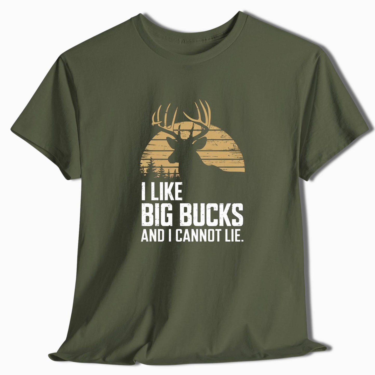 Funny Hunting Shirt - I Like Big Bucks And I Cannot Lie - t20a25