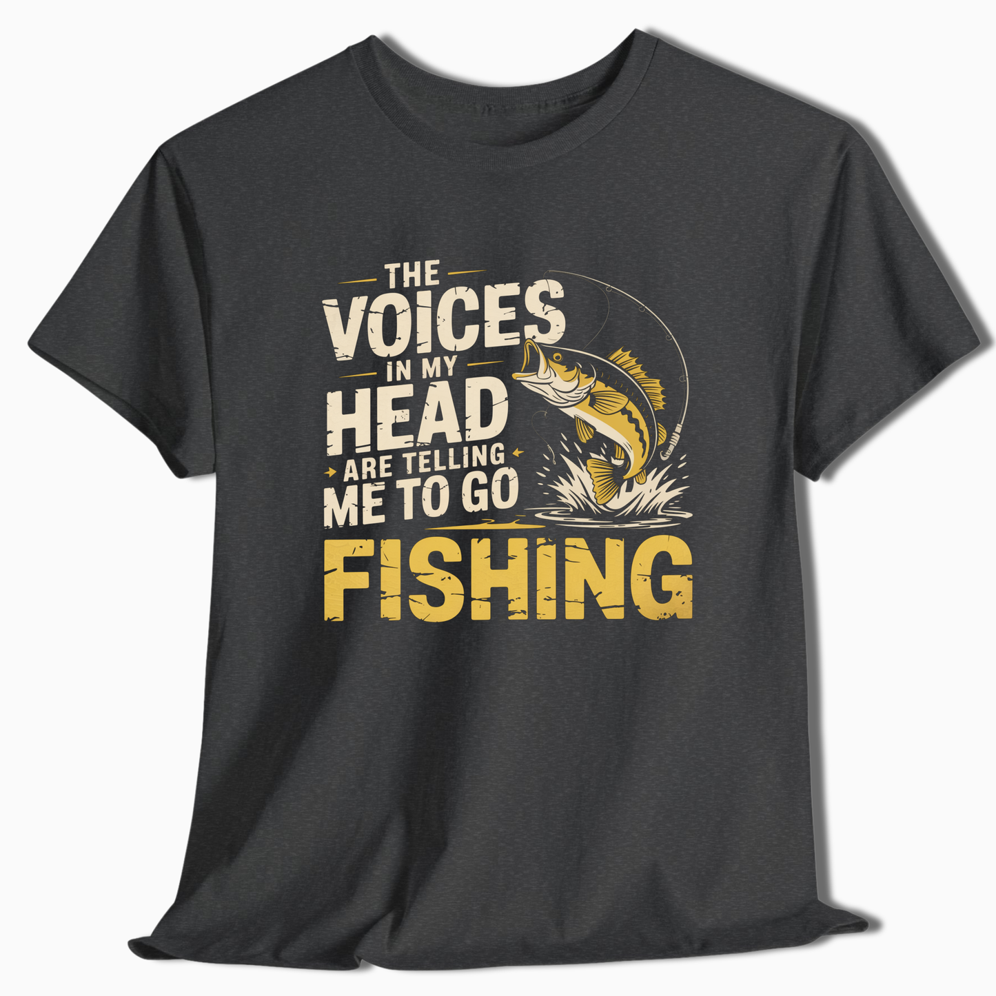 Voices In My Head Fishing T-Shirt - t212a25