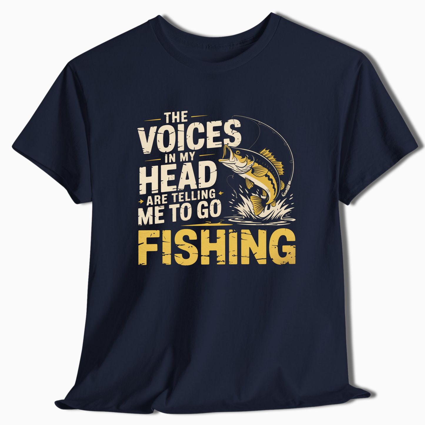 Voices In My Head Fishing T-Shirt - t212a25