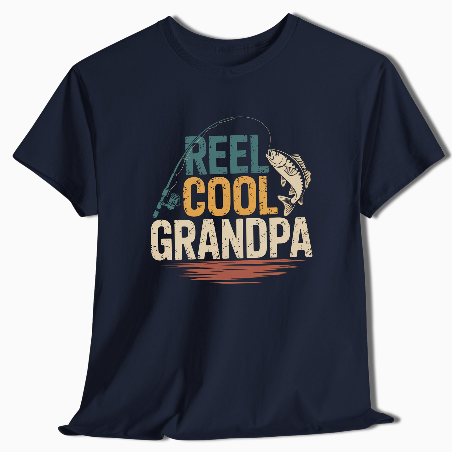 Reel Cool Grandpa T-Shirt - t213a25