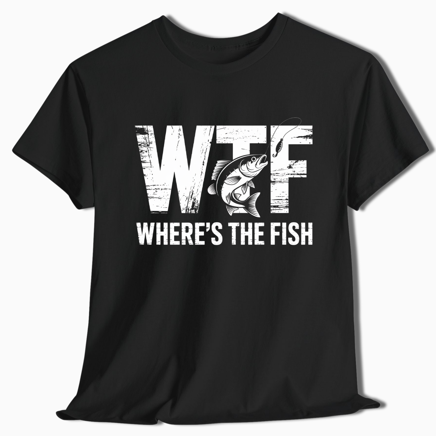 WTF Where's The Fish T-Shirt - t230a25