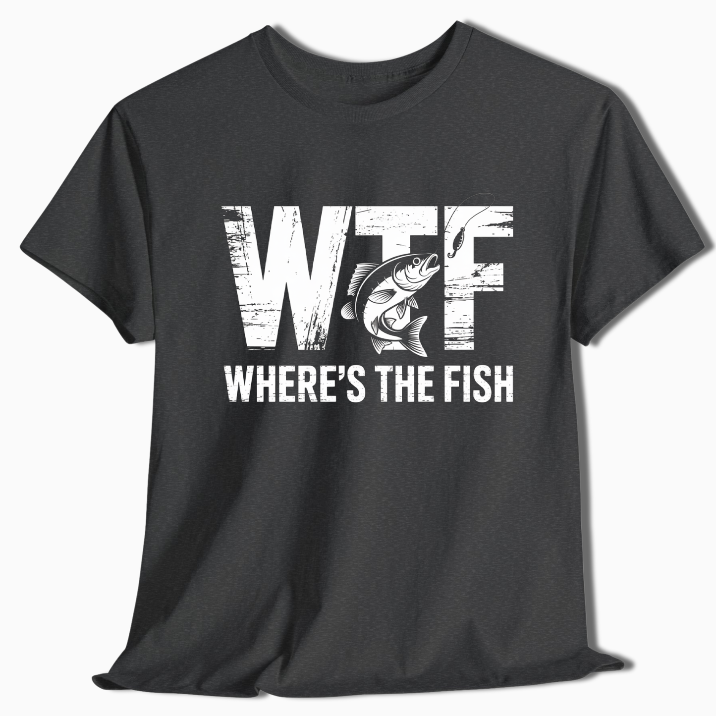 WTF Where's The Fish T-Shirt - t230a25