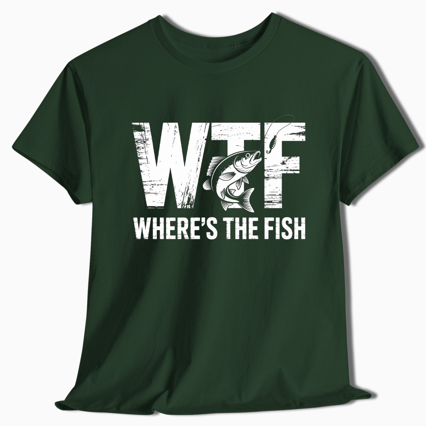 WTF Where's The Fish T-Shirt - t230a25