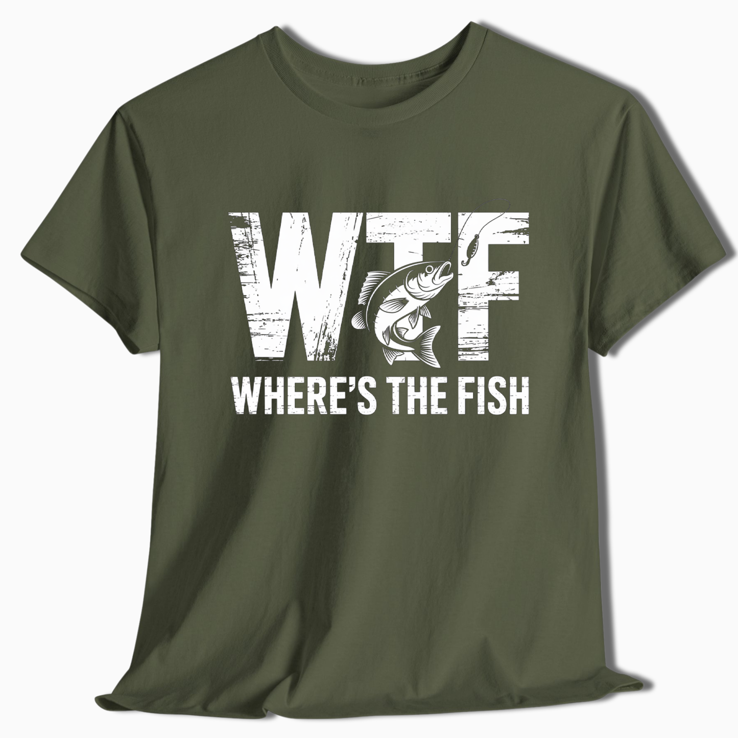 WTF Where's The Fish T-Shirt - t230a25