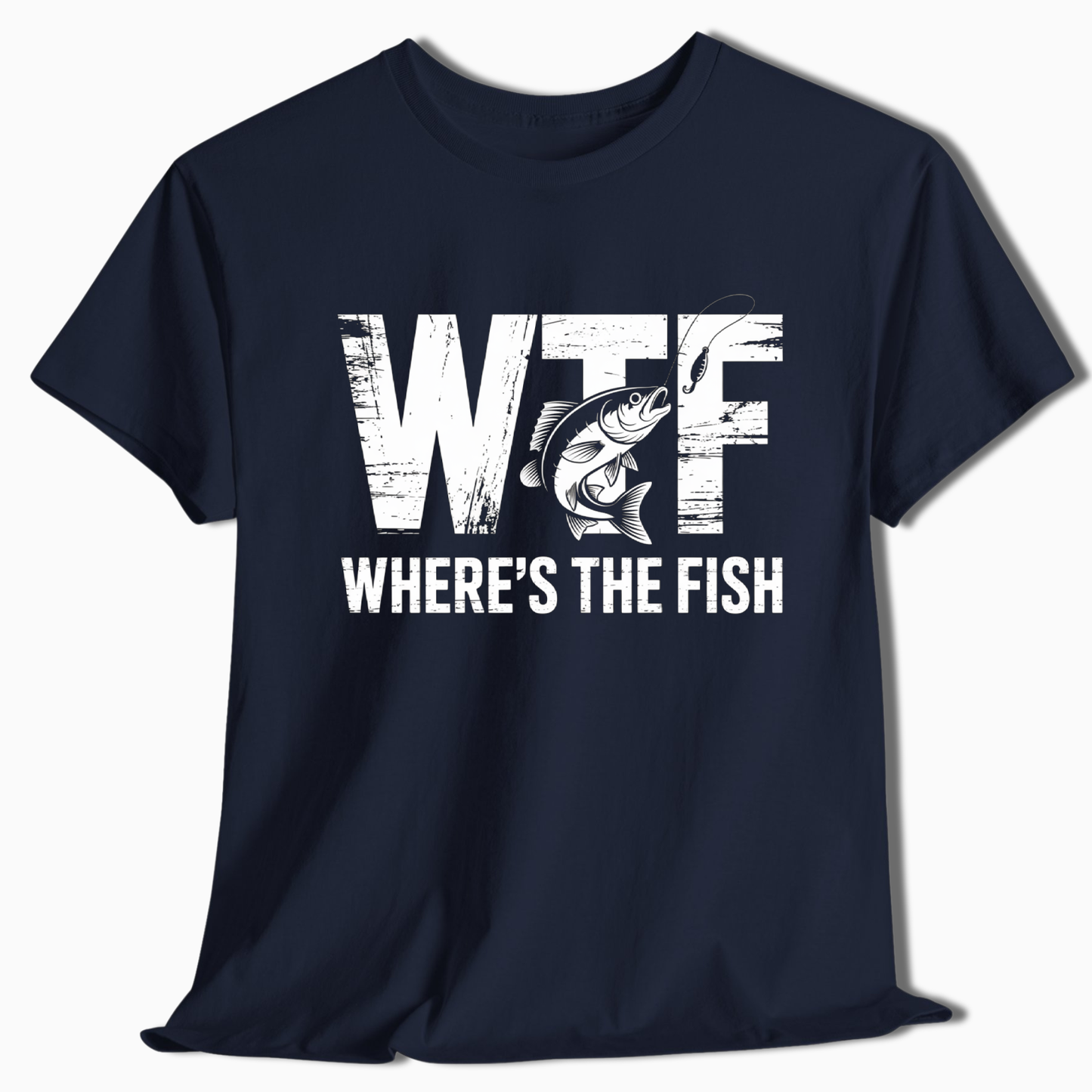 WTF Where's The Fish T-Shirt - t230a25