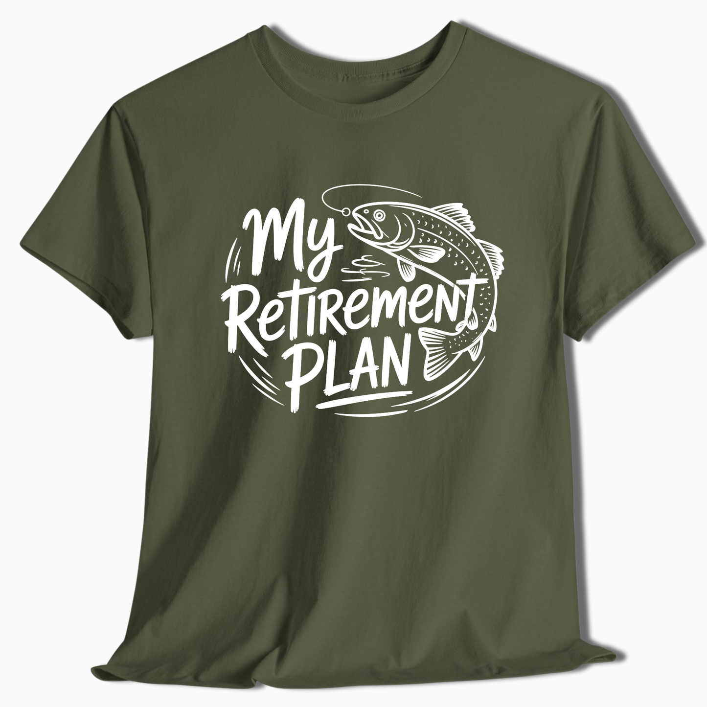 My Retirement Plan Fishing T-Shirt - t232a25