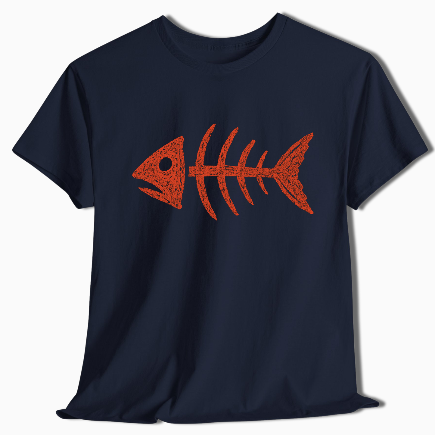 Fish Bone Graphic T-Shirt - t237a25