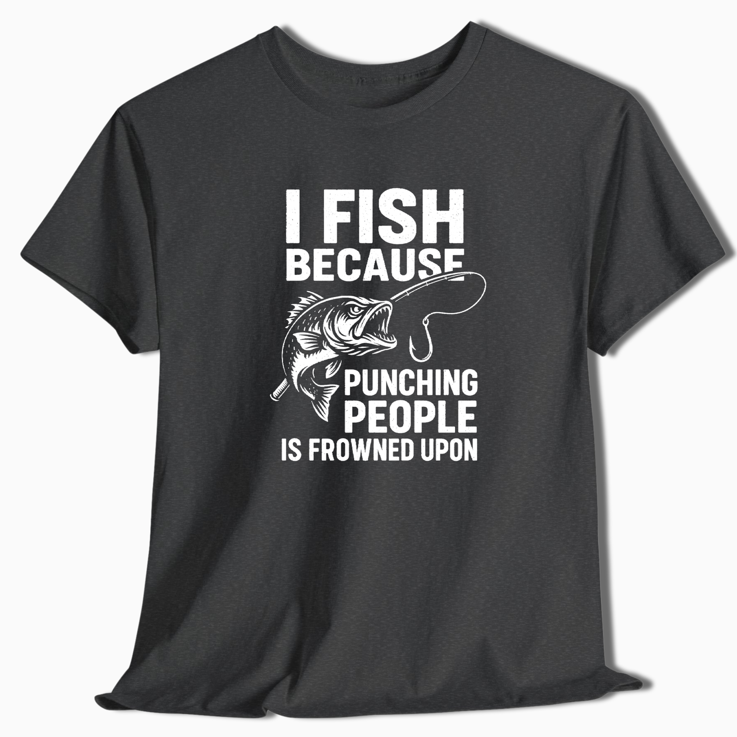 I Fish Graphic T-Shirt - t242a25