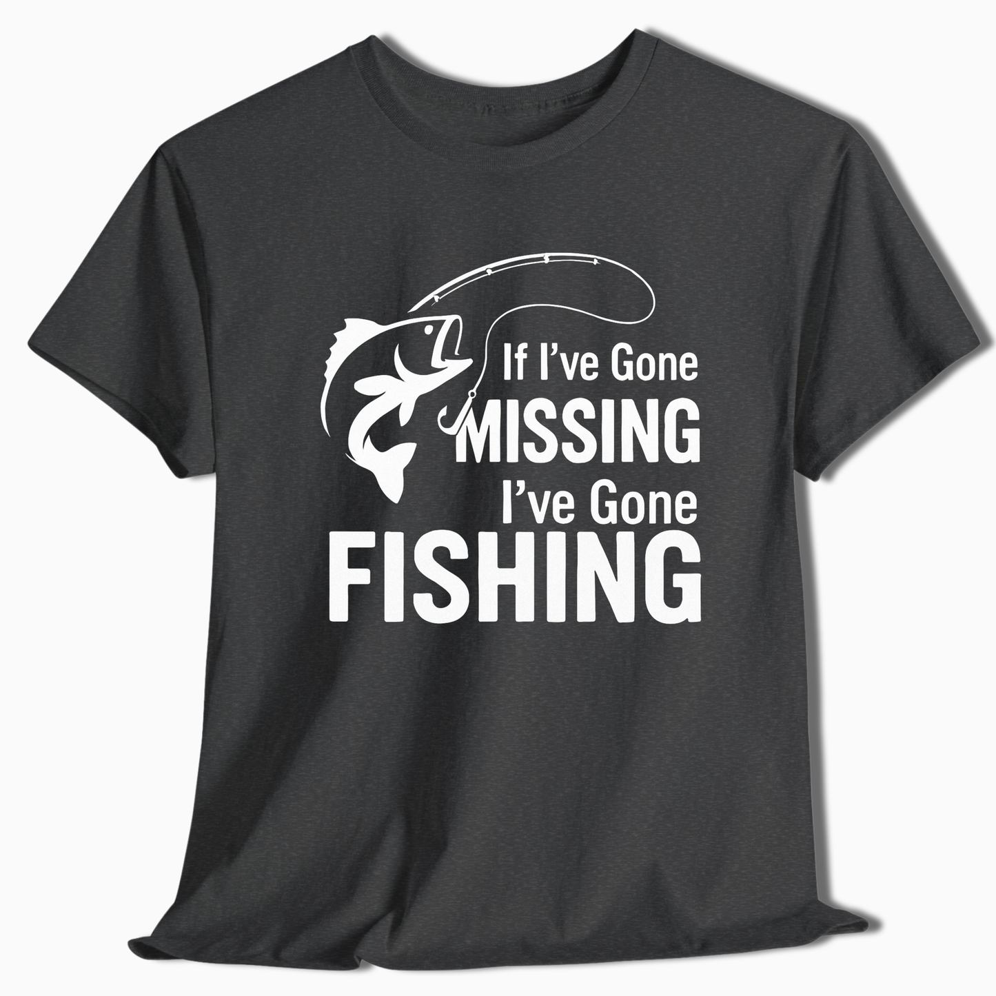 I've Gone Fishing T-Shirt - t244a25