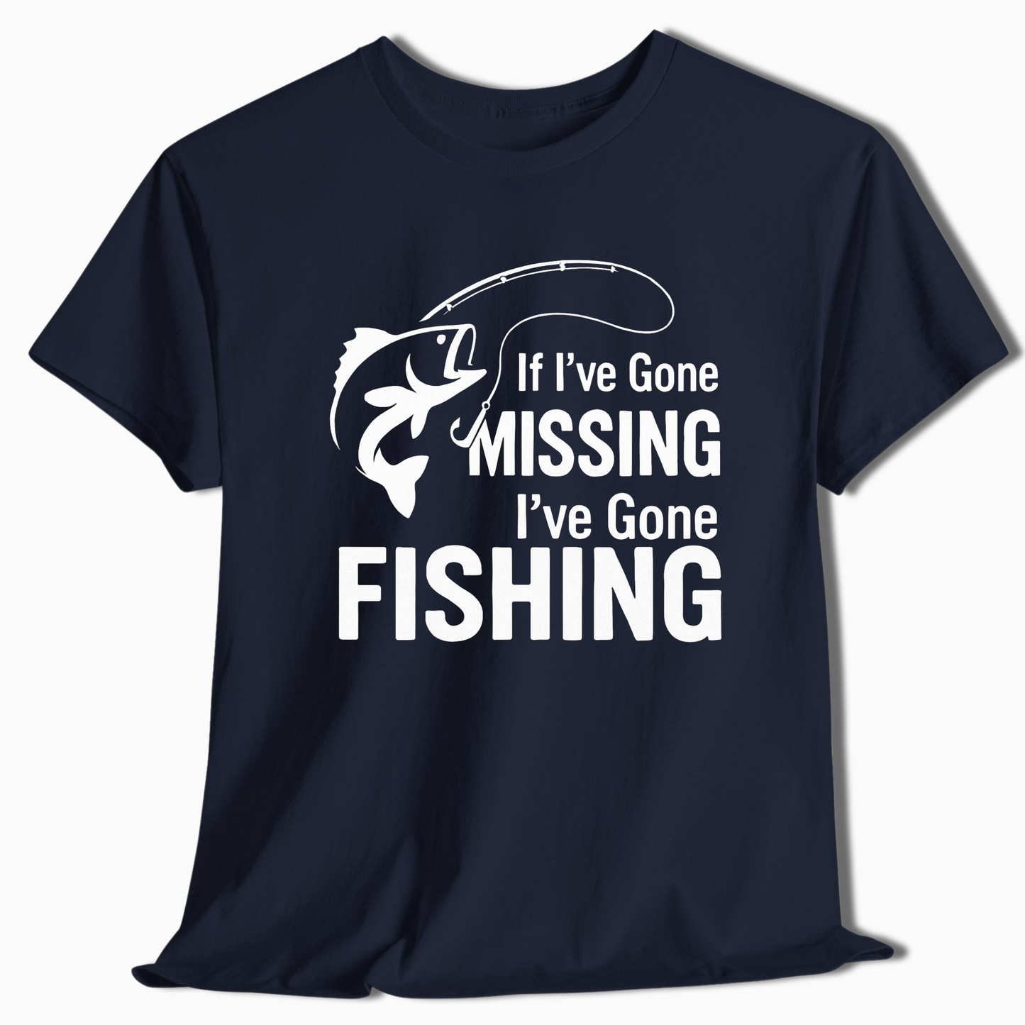 I've Gone Fishing T-Shirt - t244a25