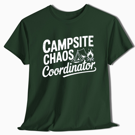 Campsite Chaos Coordinator T-Shirt - t246a25