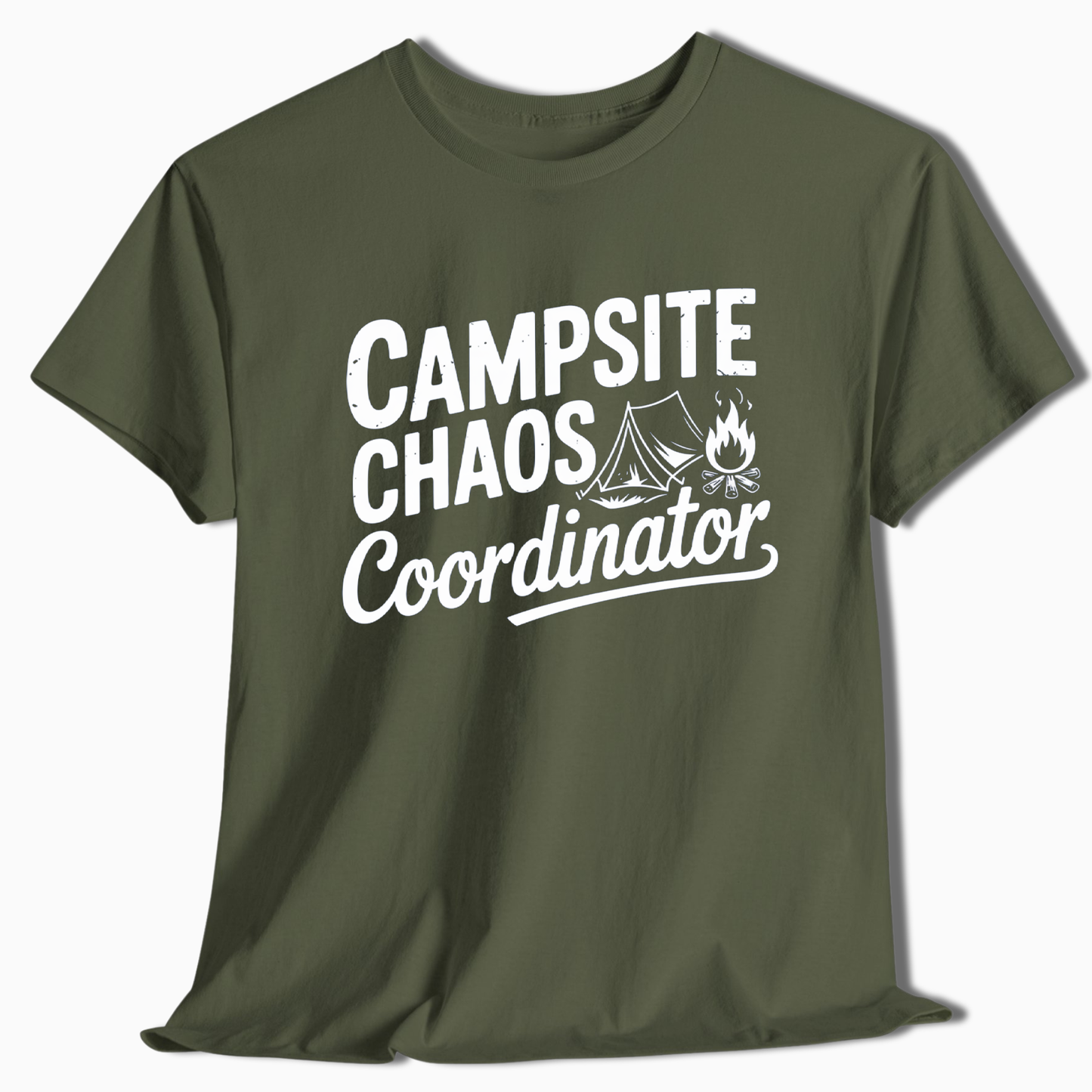 Campsite Chaos Coordinator T-Shirt - t246a25