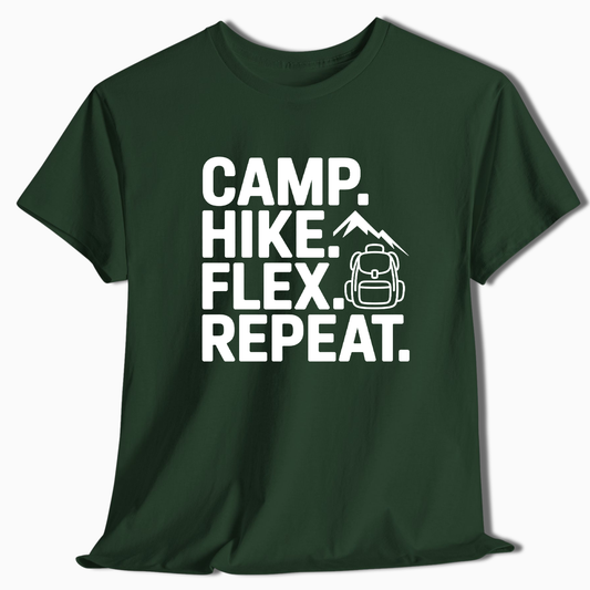 Camp Hike Flex Repeat T-Shirt - t247a25