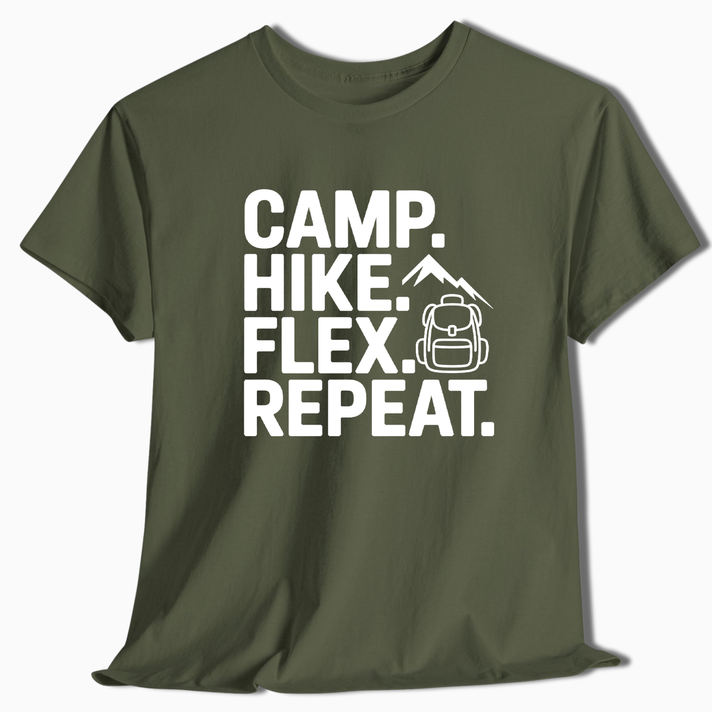 Camp Hike Flex Repeat T-Shirt - t247a25
