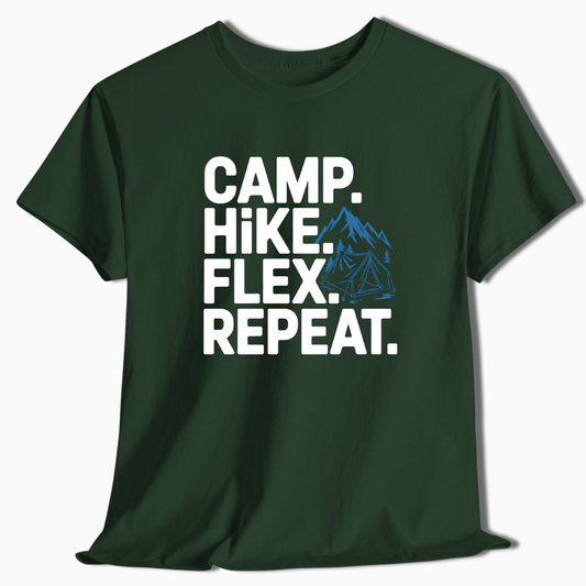 Camp Hike Flex Repeat T-Shirt - t248a25