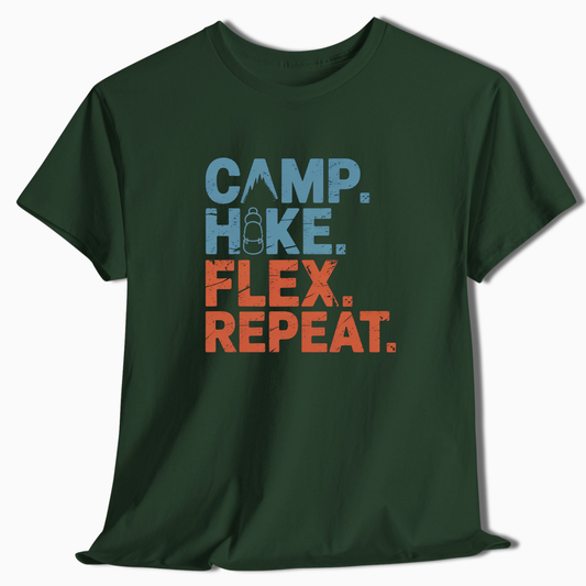 Camp Hike Flex Repeat T-Shirt - t249a25