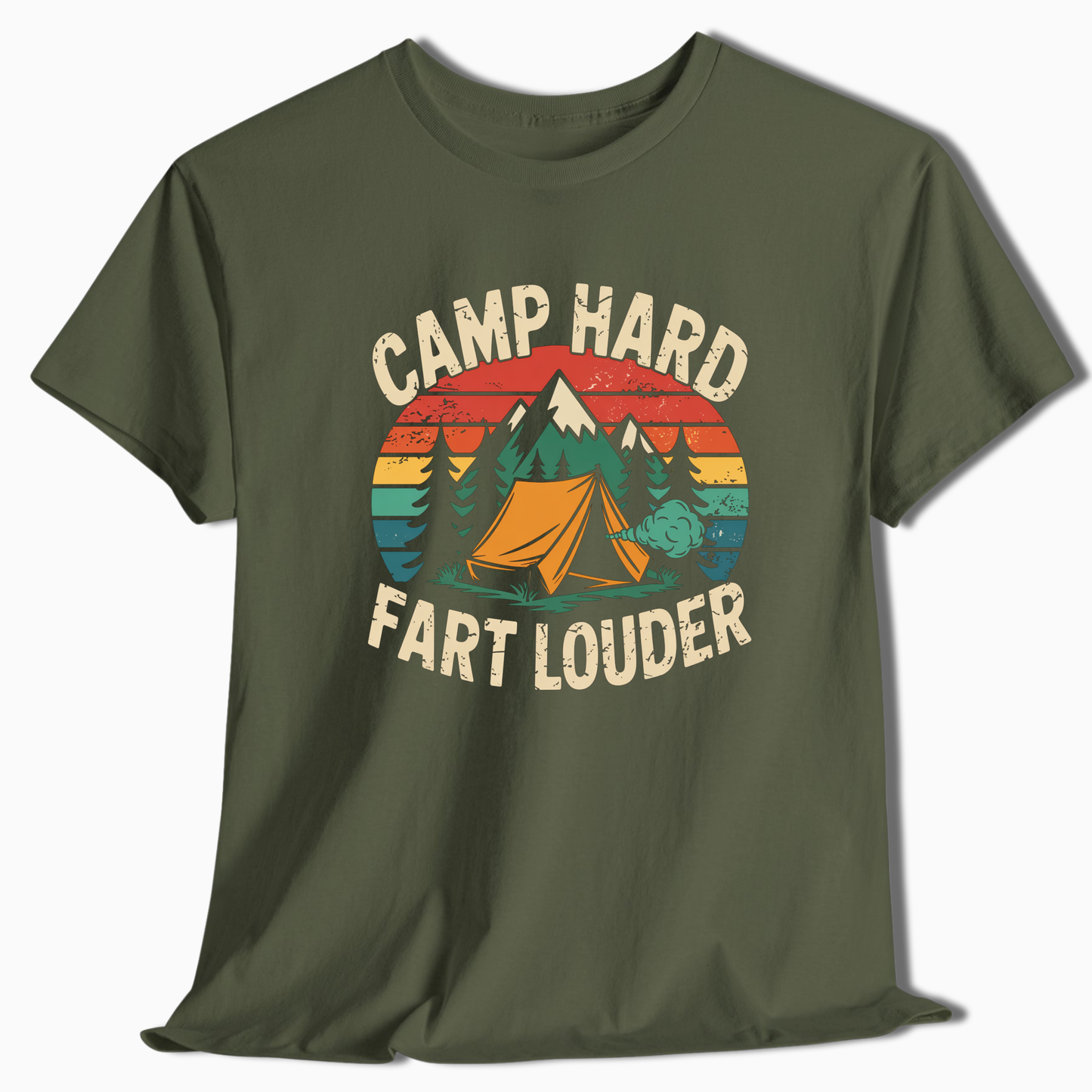 Camp Hard Fart Louder T-Shirt - t265a25