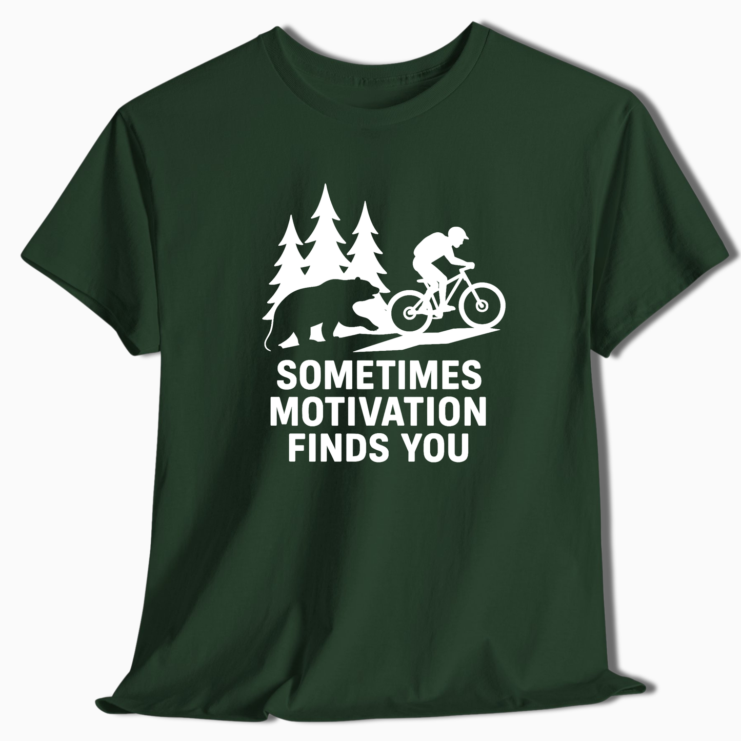 Sometimes Motivation Finds You T-Shirt - t266a25