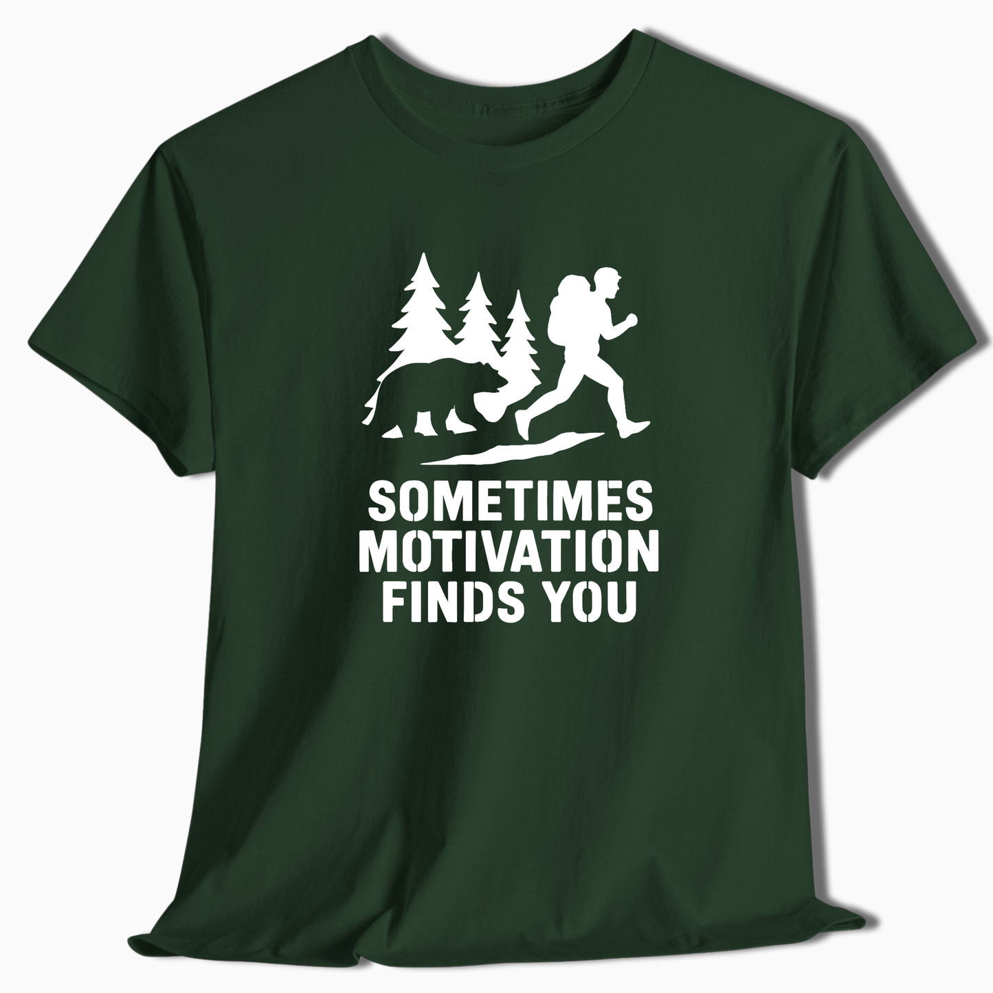 Sometimes Motivation Finds You T-Shirt - t270a25