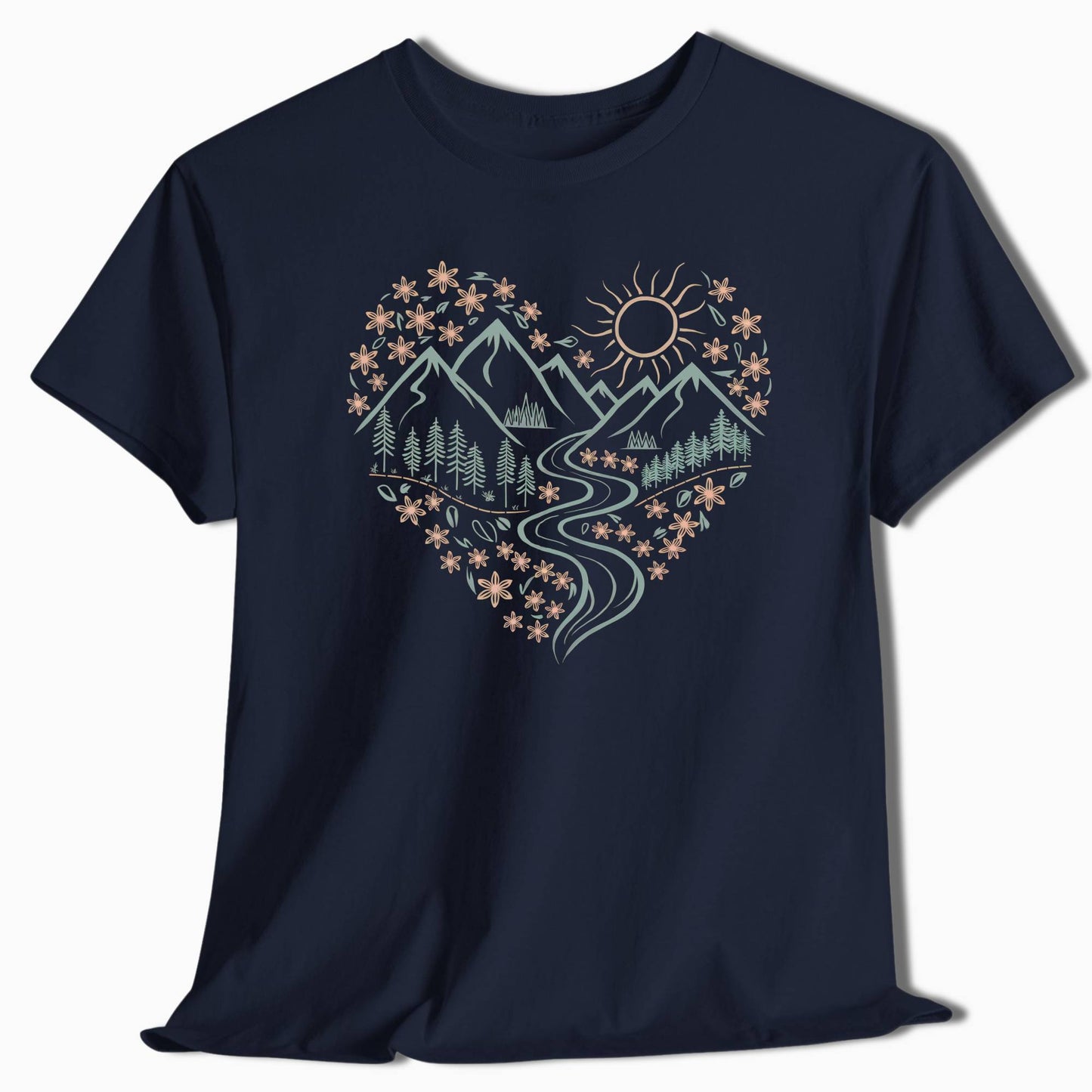 Heart Mountain Adventure T-Shirt - t28a25