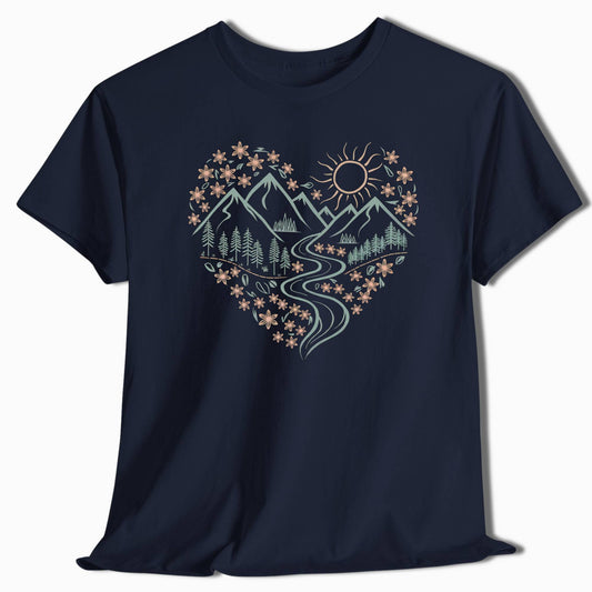 Heart Mountain Adventure T-Shirt - t28a25
