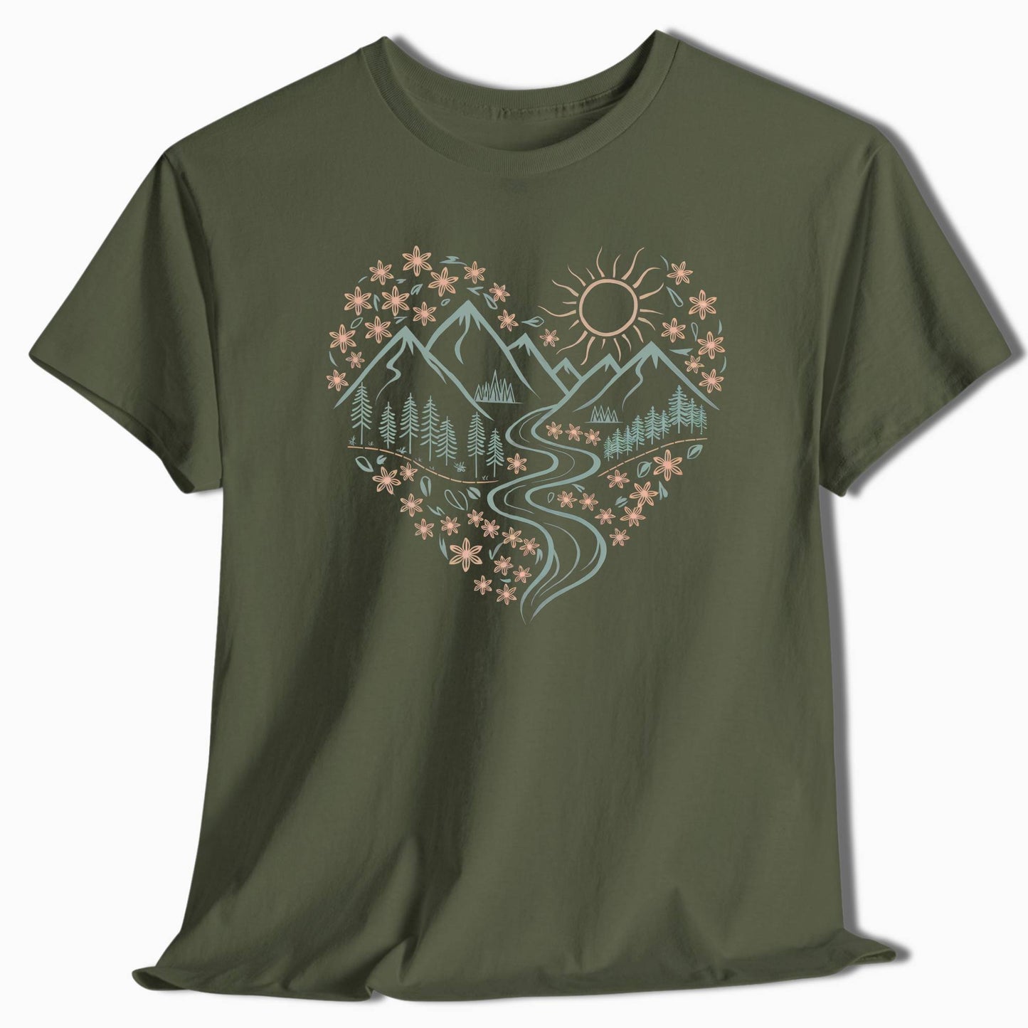 Heart Mountain Adventure T-Shirt - t28a25